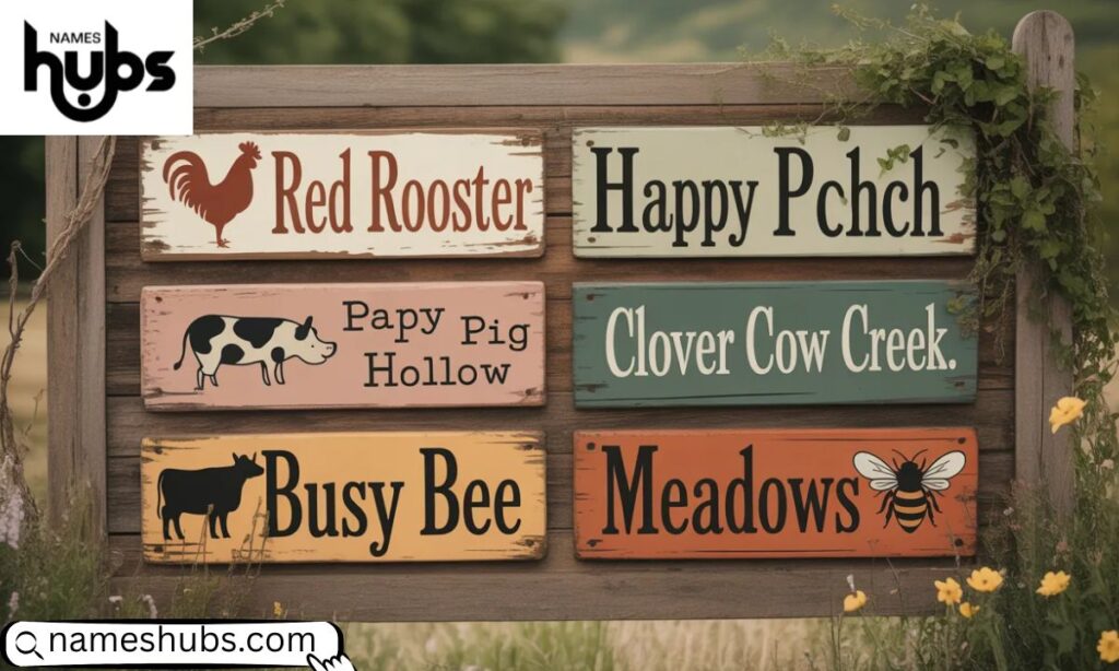 Animal-Inspired Farm Names 