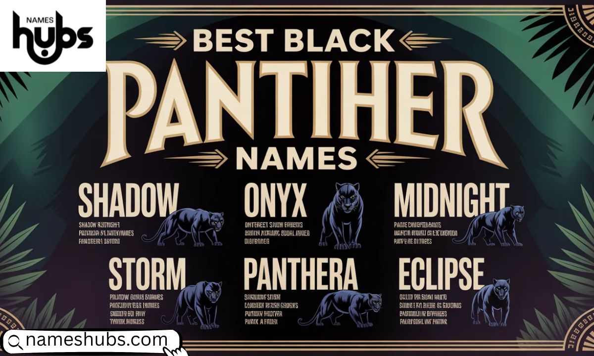 Best Black Panther Names