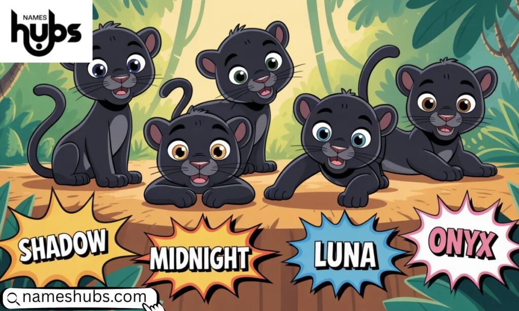 Cartoon Black Panther Names 