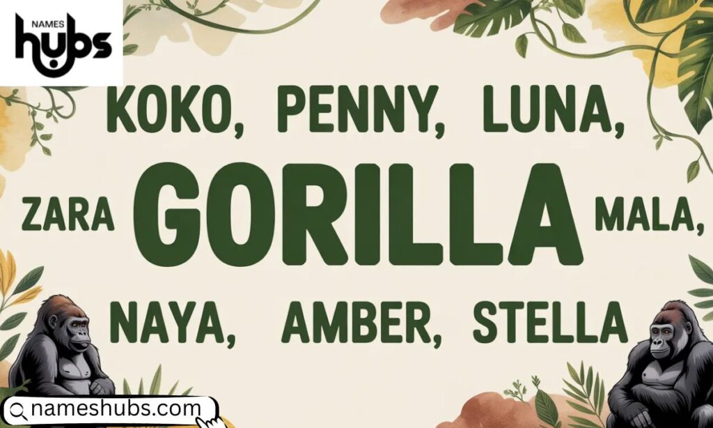 Female Gorilla Names 
