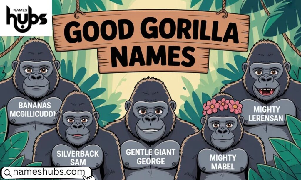 Good Gorilla Names 