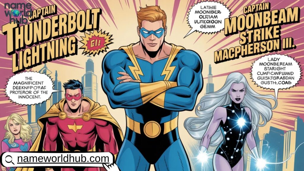 Long Superhero Names