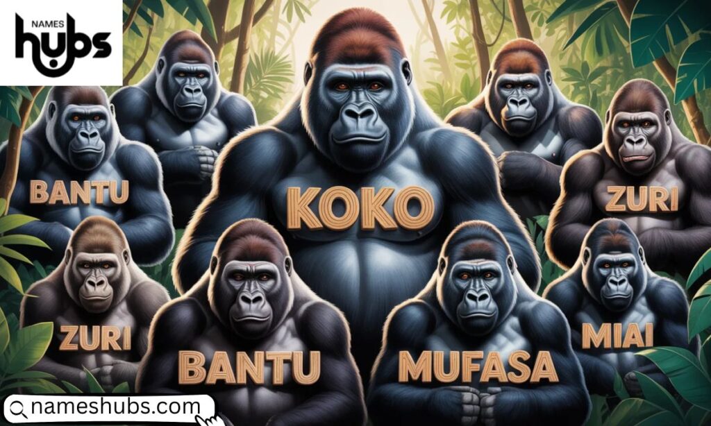 Silverback Gorilla Names 