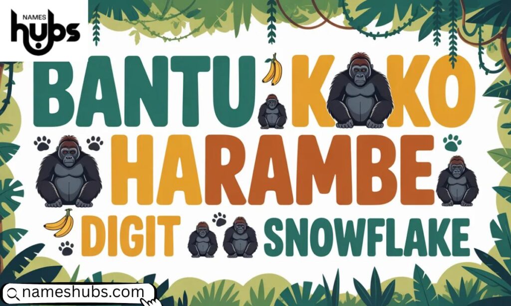 Unique Gorilla Names