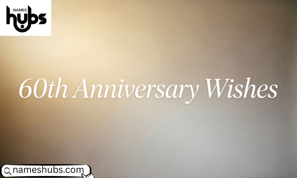 60th Anniversary Wishes