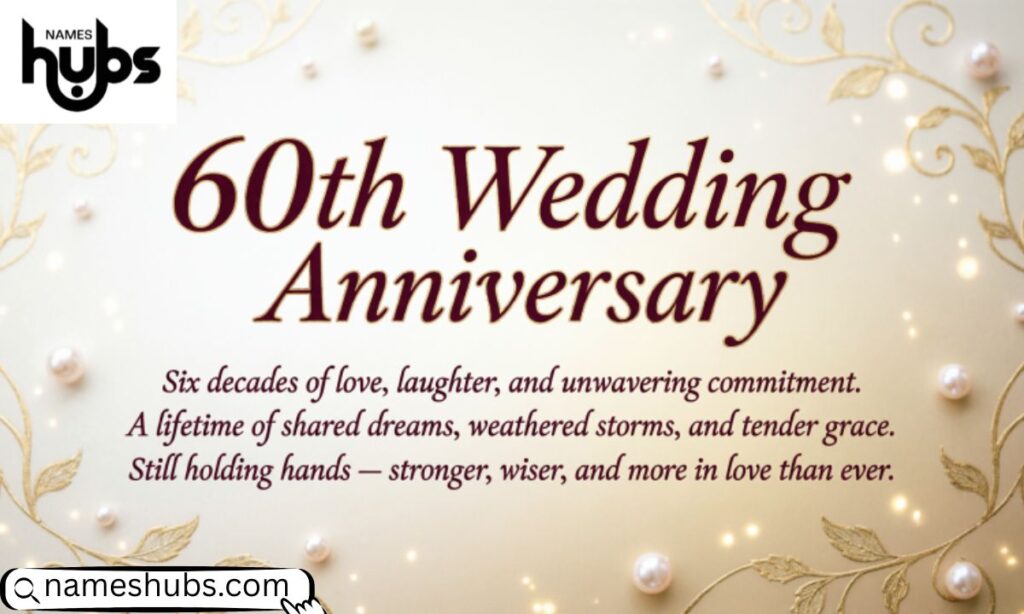60th Wedding Anniversary Inspirational Quotes