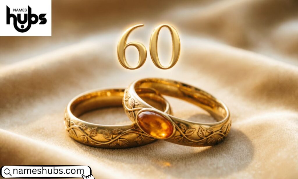 60th Wedding Anniversary Symbol