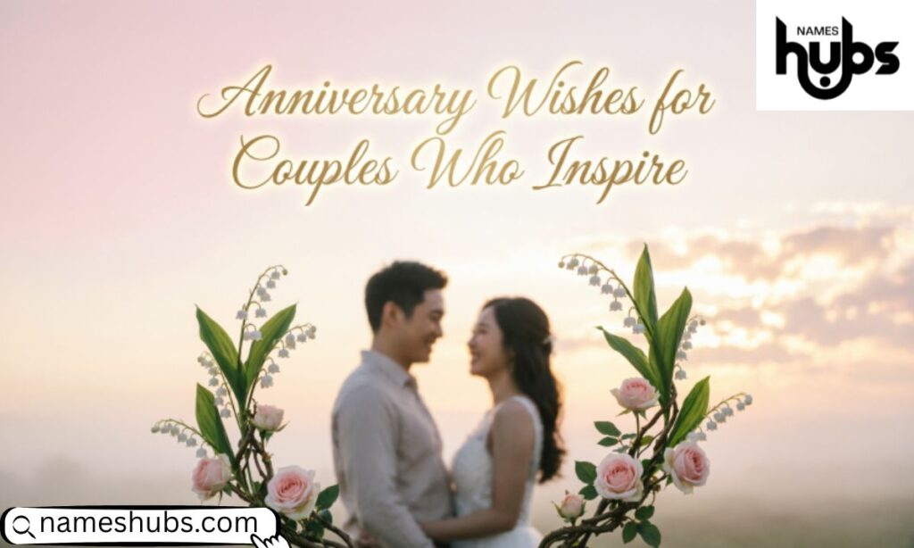Anniversary Wishes for Couples Who Inspire