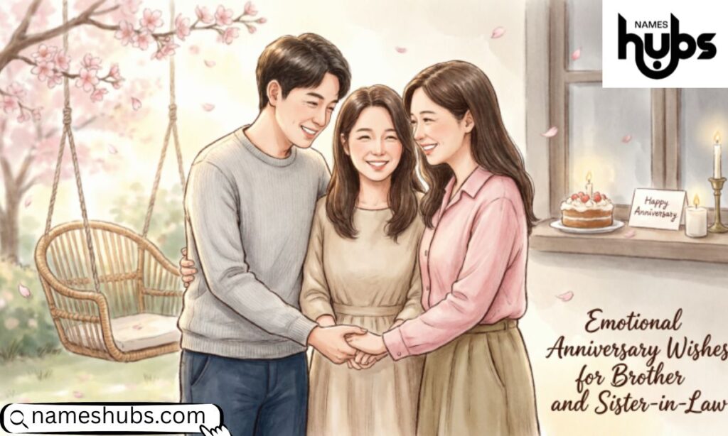Emotional Anniversary Wishes for Brother and Sister-in-Law