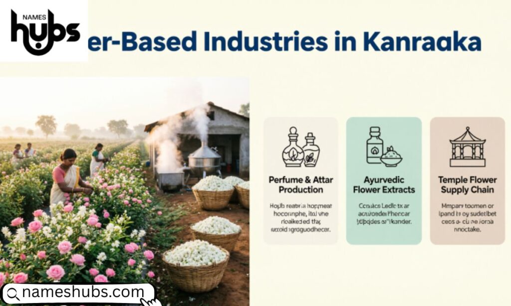 Flower-Based Industries in Karnataka