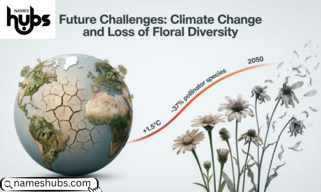 Future Challenges Climate Change and Loss of Floral Diversity