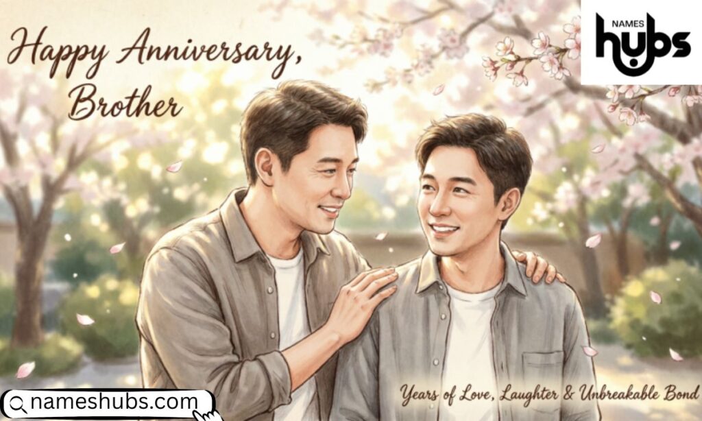 Heart touching anniversary wishes for brother