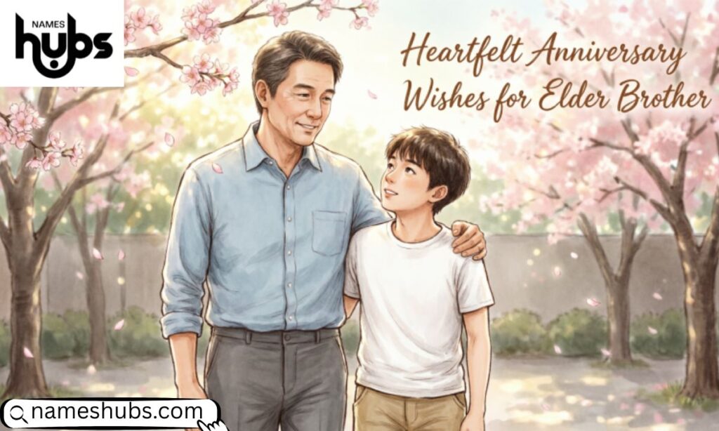 Heartfelt Anniversary Wishes for Elder Brother