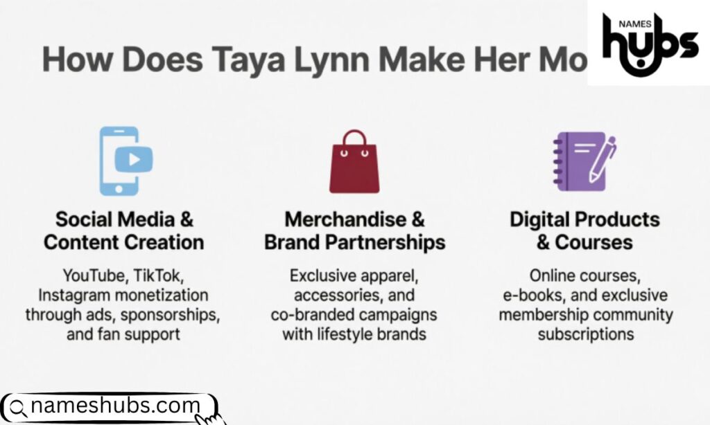 How Does Taya Lynn Make Her Money