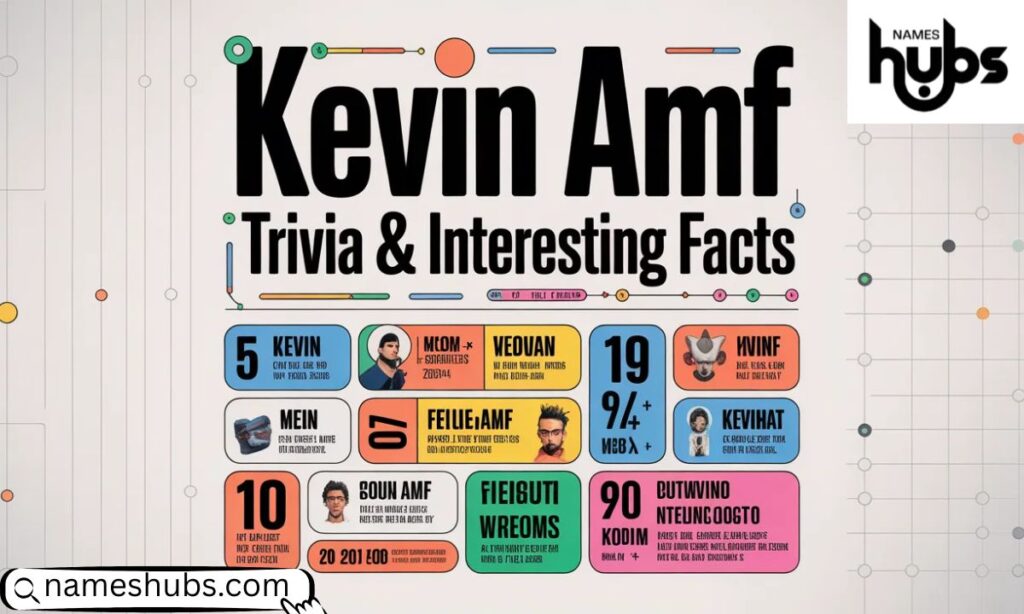 Kevin AMF Trivia & Interesting Facts