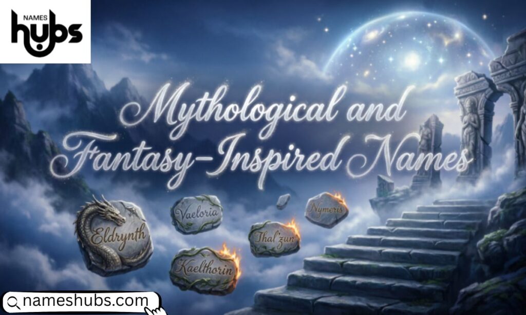 Mythological and Fantasy-Inspired Names 