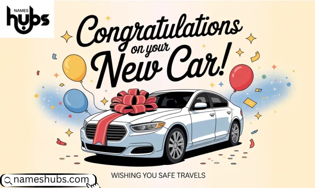 New Car Wishes Images & Greetings