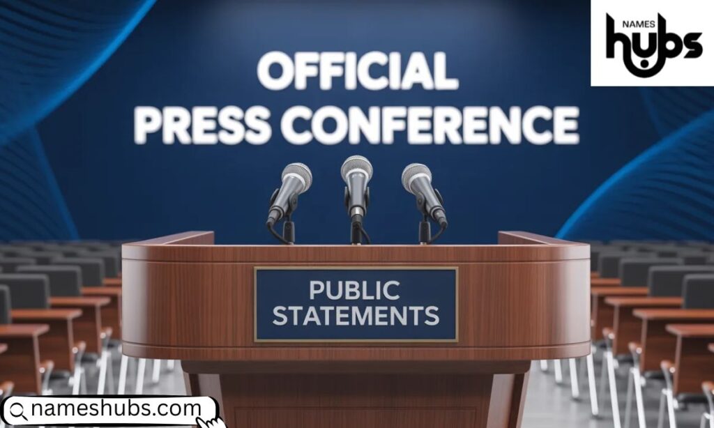 Public Statements