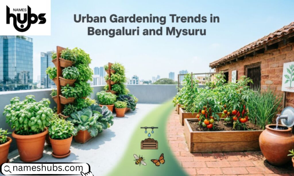 Urban Gardening Trends in Bengaluru and Mysuru