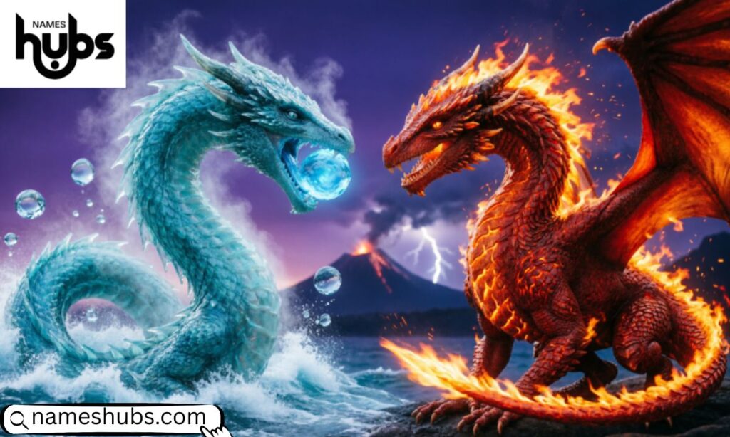 Water and Fire Dragon Names