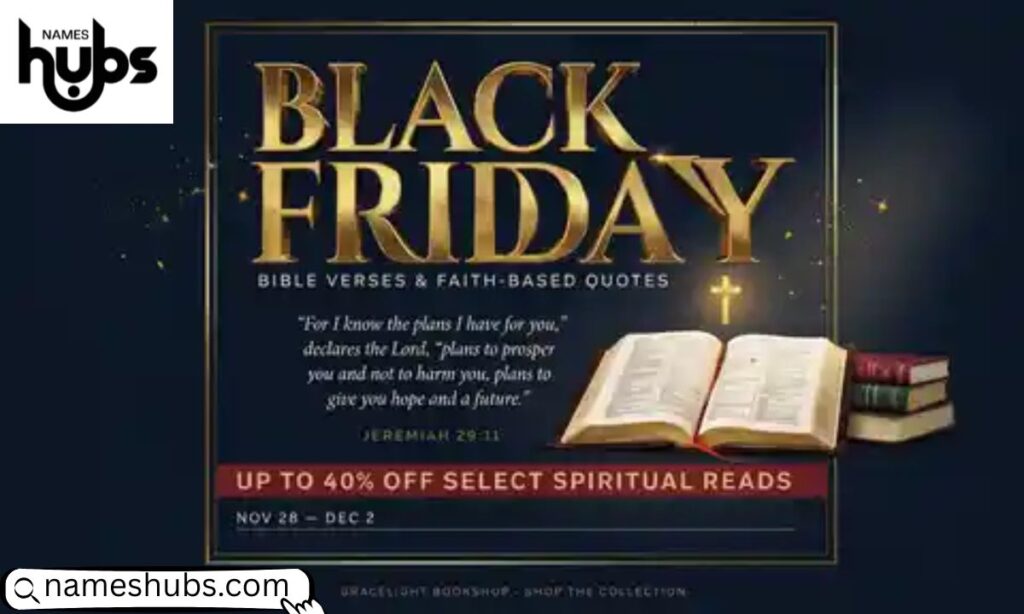 Black Friday Bible Verses & Faith-Based Quotes