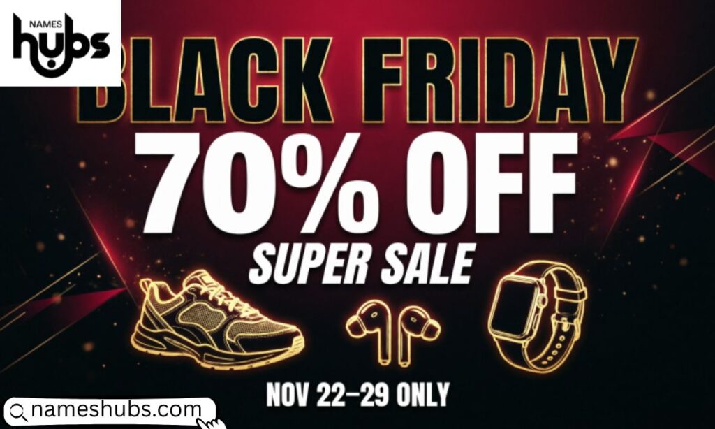 Black Friday Super Sale Instagram Post