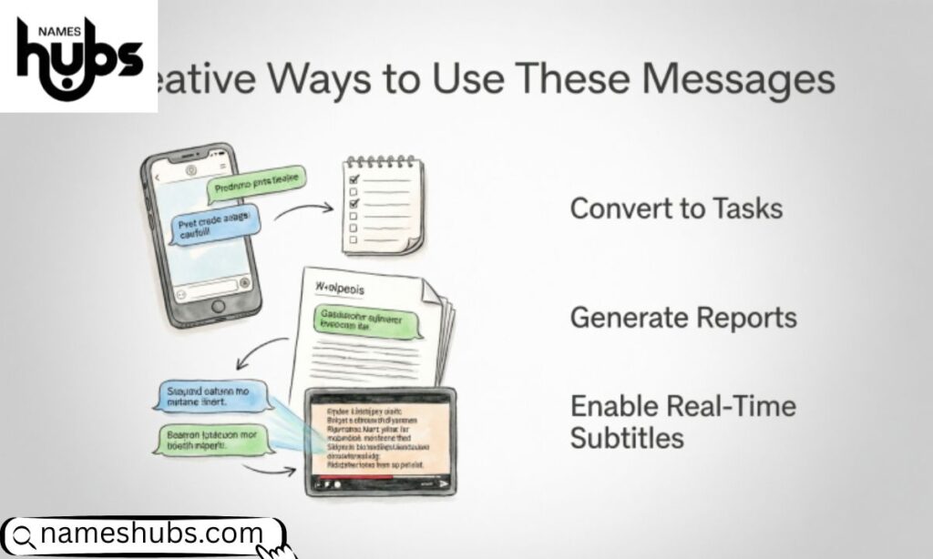 Creative Ways to Use These Messages