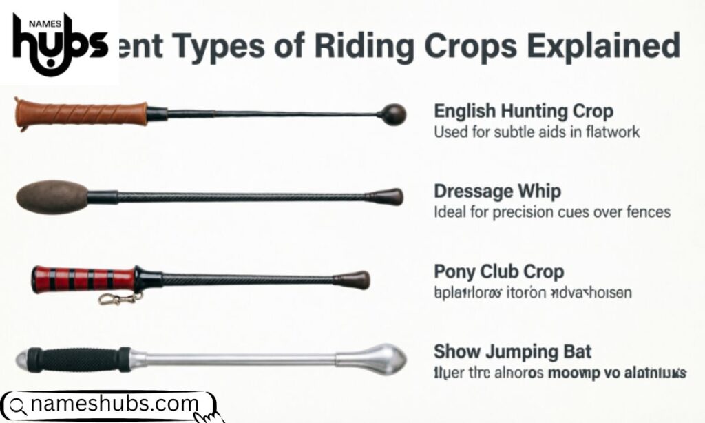 Different Types of Riding Crops Explained