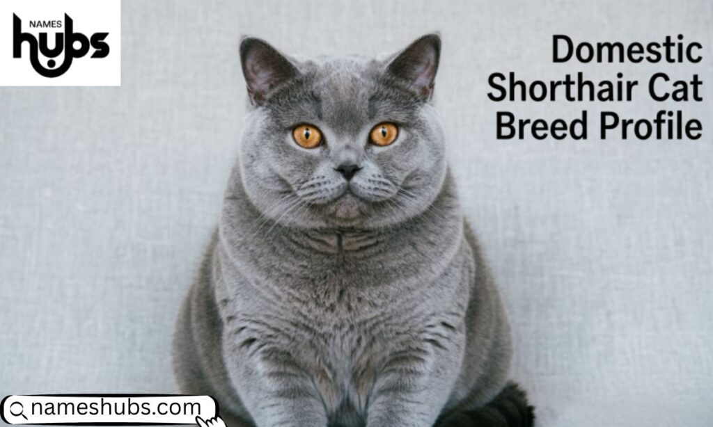 Domestic Shorthair Cat Breed Profile
