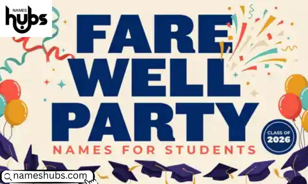 Farewell Party Names for Students 