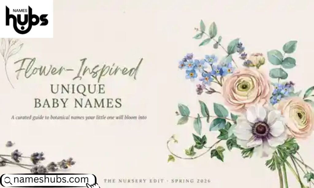 Flower-Inspired Unique Baby Names