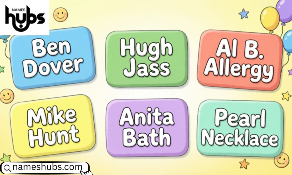 Funny Names Like Ben Dover for Kids