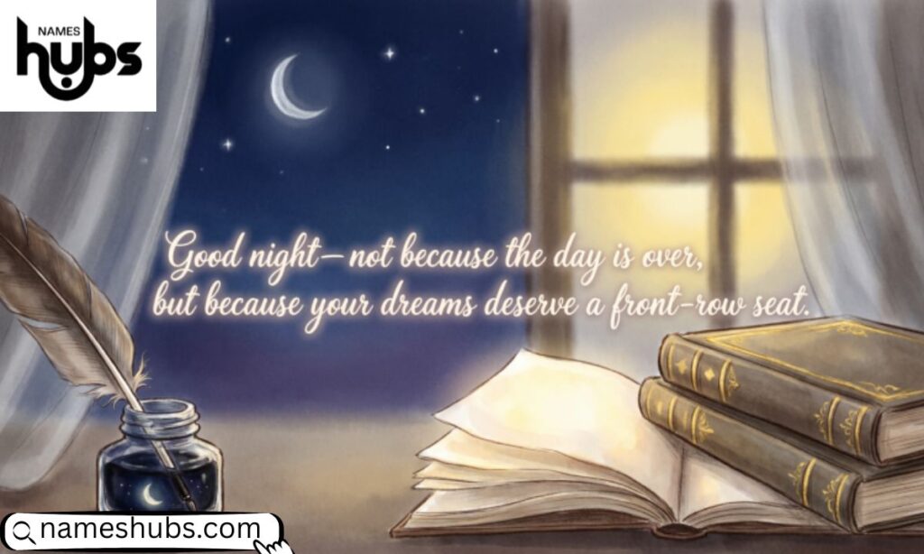Good Night Quotes with a Twist