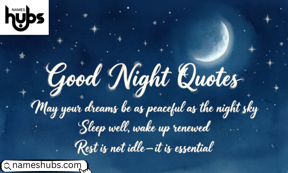 Good Night Quotes