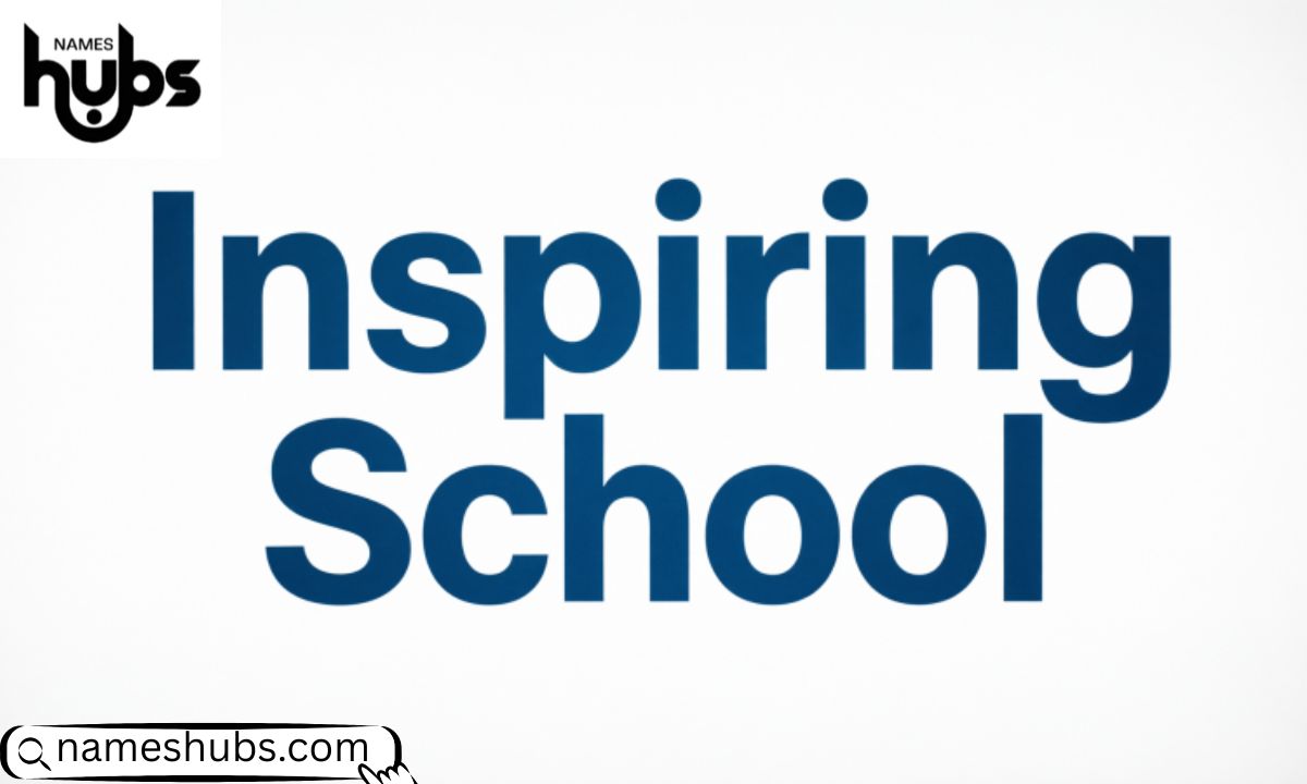 Inspiring School Name