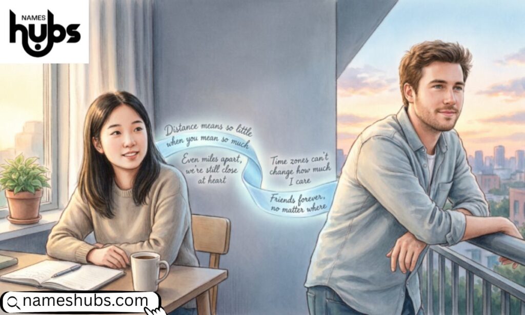 Long Distance Friendship Messages