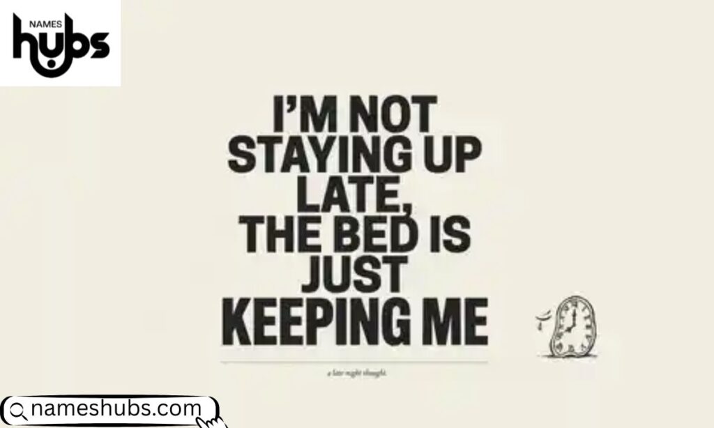 Sarcastic Bedtime Humor