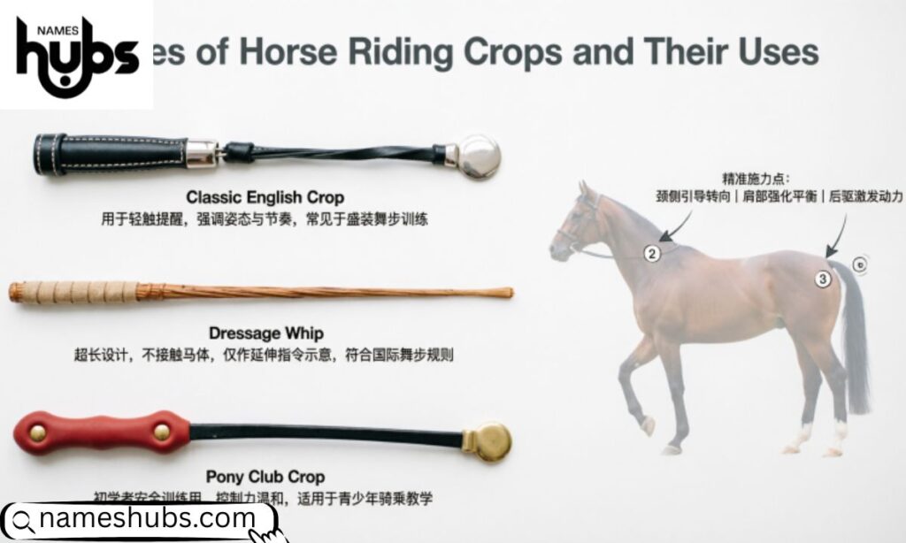 Types of Horse Riding Crops and Their Uses