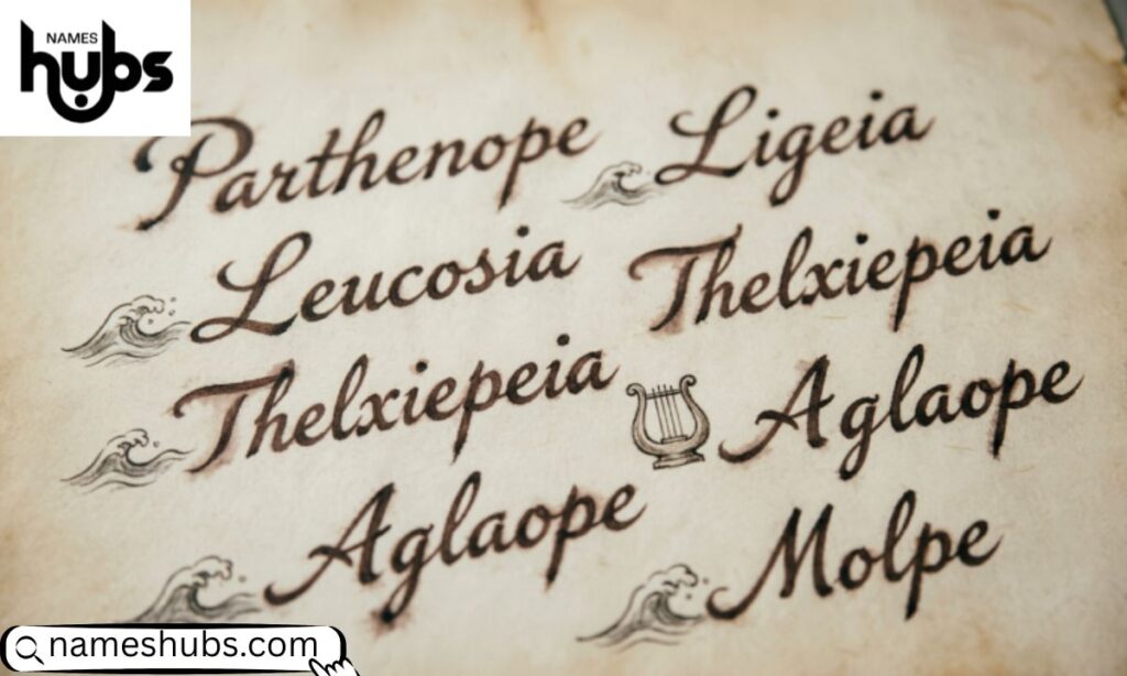 Authentic Greek Siren Names