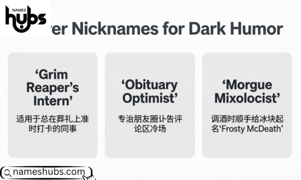 Clever Nicknames for Darkhumor