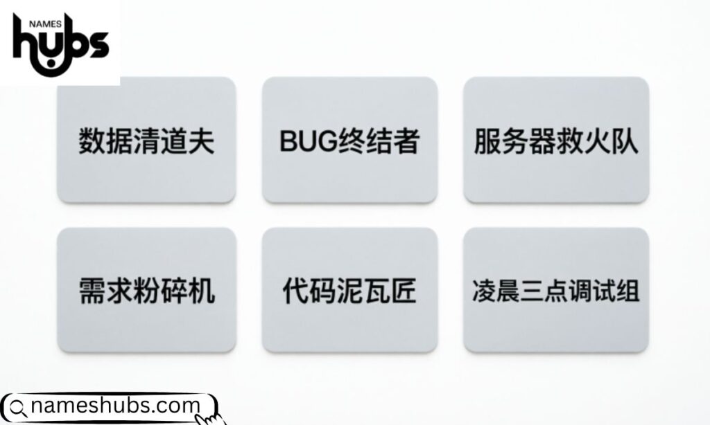 Dirty Team Names for Work
