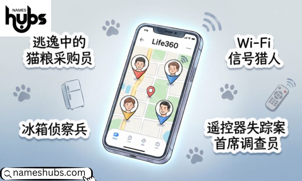 Funny Home Names for Life360