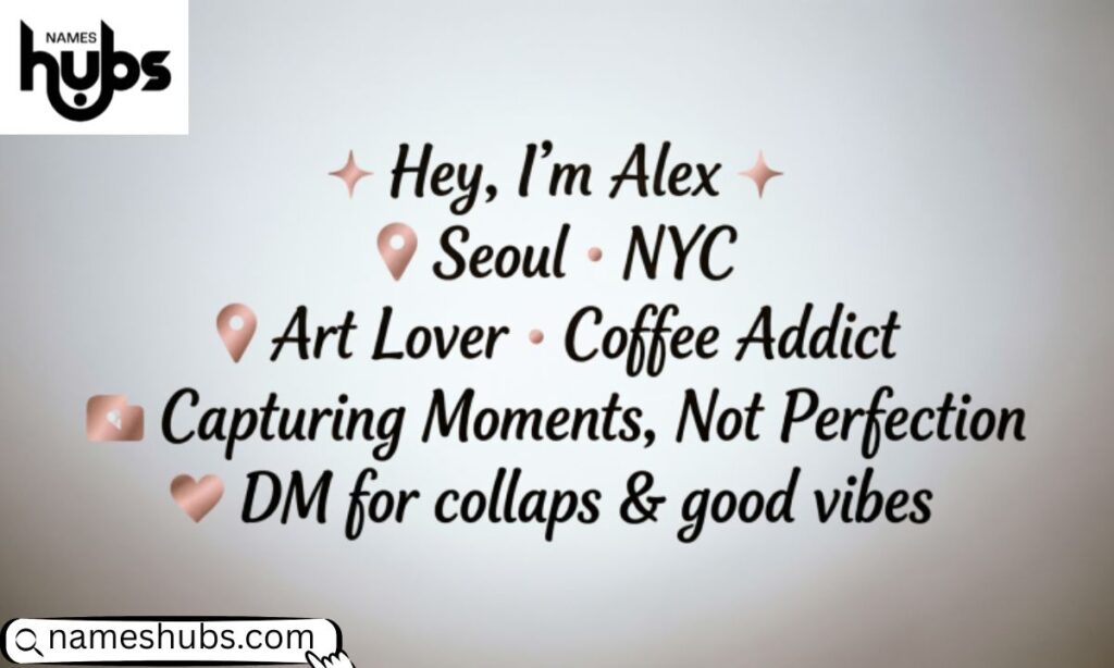 Instagram Bio for Girls Stylish Font