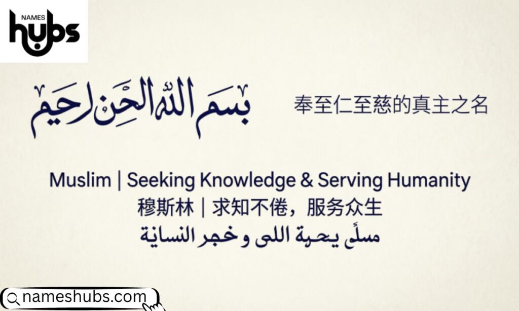 Muslim Bio for WhatsApp