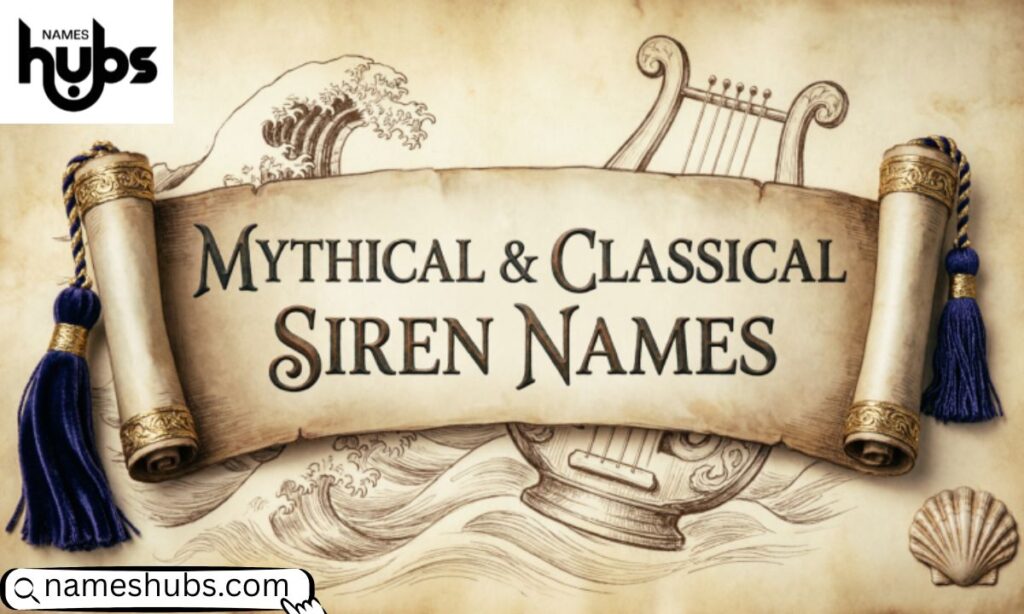 Mythical & Classical Siren Names