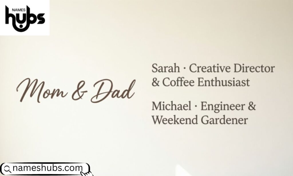 Short Mom-Dad Bio for Instagram┬а