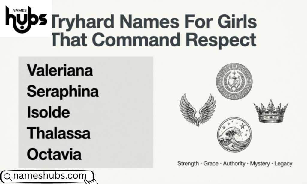 Tryhard Names For Girls That Command Respect