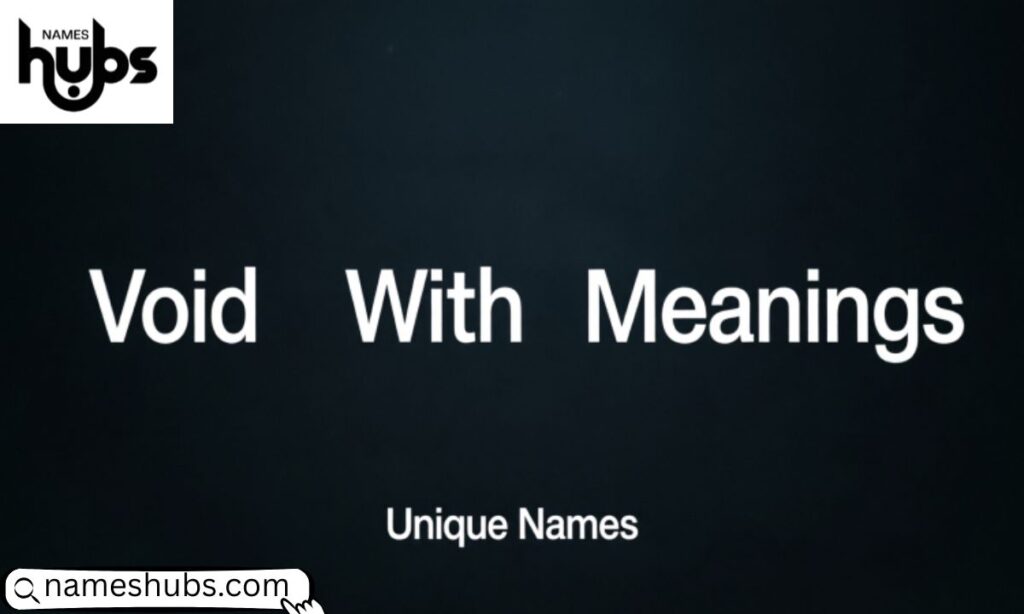 Unique Names Void With Meanings (1)