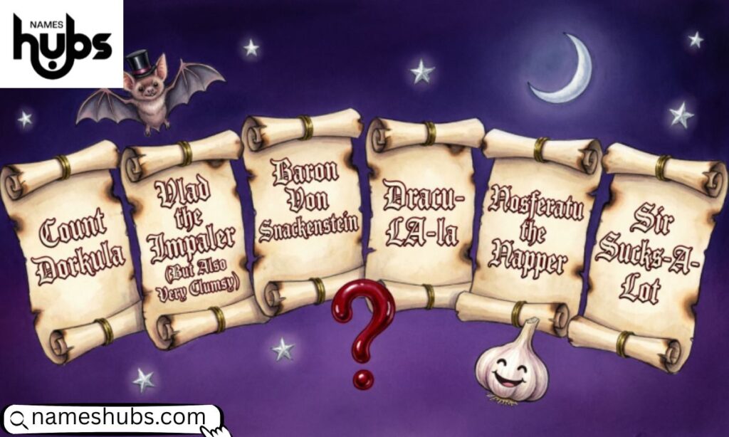 Funny Vampire Names