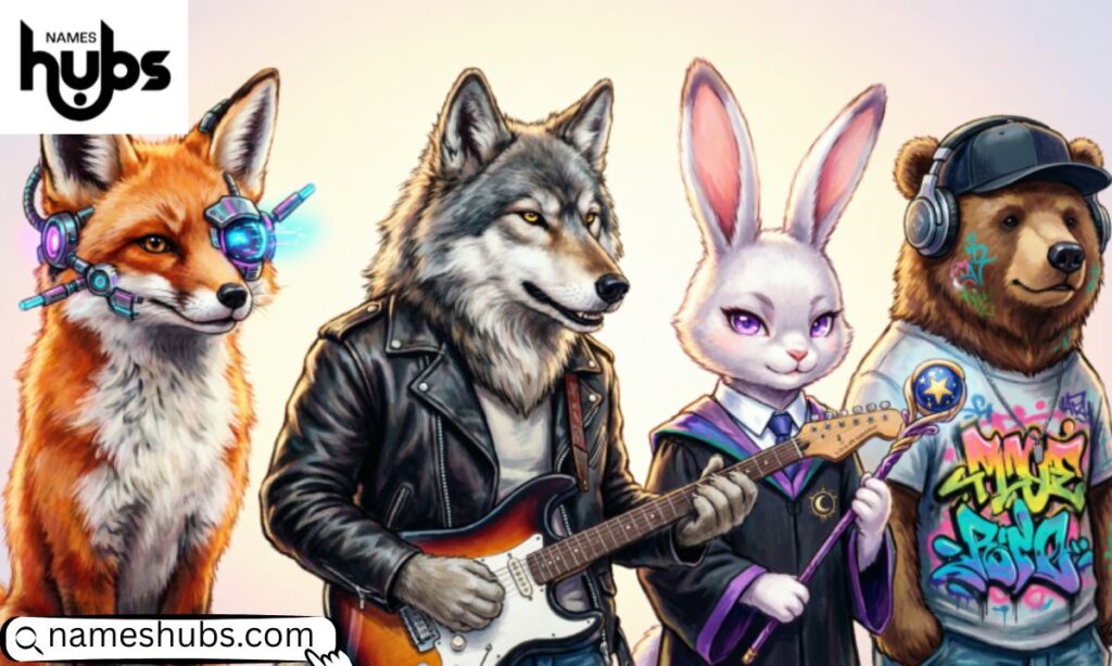 Fursona Pop Culture Inspired Names